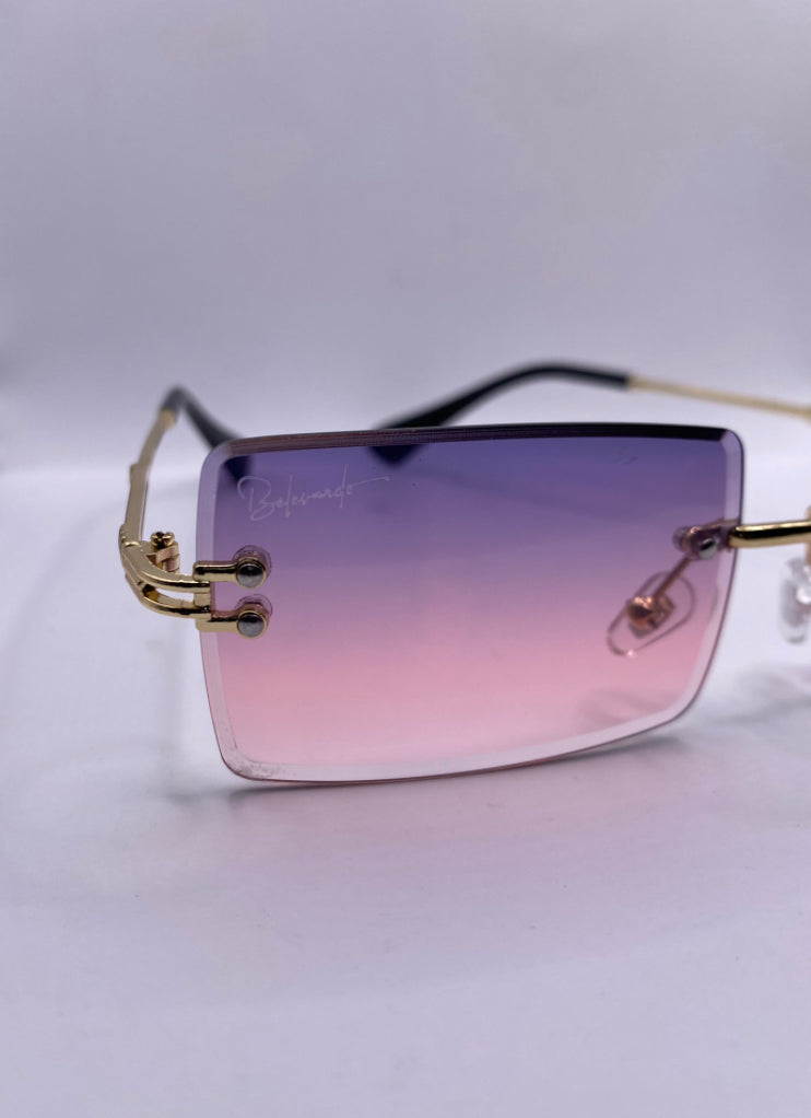 New Belevardo “ Magenta Gold  B7“ Eyewear