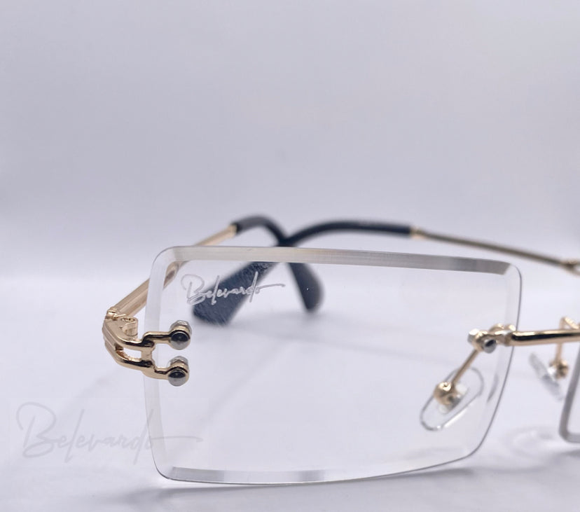 New -Belevardo  “ICE GOLD B7” Eyewear